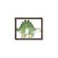 Picture of Bright Green Dino _GroupedProduct_Rectangle_Landscape_Mini_ _GroupedProduct_Rectangle_Landscape_Canvas_Framed_