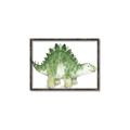 Picture of Bright Green Dino _GroupedProduct_Rectangle_Landscape_Mini_ _GroupedProduct_Rectangle_Landscape_Canvas_Framed_