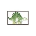 Picture of Bright Green Dino _GroupedProduct_Rectangle_Landscape_Mini_ _GroupedProduct_Rectangle_Landscape_Canvas_Framed_