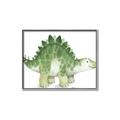Picture of Bright Green Dino _GroupedProduct_Rectangle_Landscape_Mini_ _GroupedProduct_Rectangle_Landscape_Canvas_Framed_