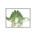 Picture of Bright Green Dino _GroupedProduct_Rectangle_Landscape_Mini_ _GroupedProduct_Rectangle_Landscape_Canvas_Framed_