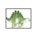 Picture of Bright Green Dino _GroupedProduct_Rectangle_Landscape_Mini_ _GroupedProduct_Rectangle_Landscape_Canvas_Framed_