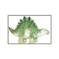 Picture of Bright Green Dino _GroupedProduct_Rectangle_Landscape_Mini_ _GroupedProduct_Rectangle_Landscape_Canvas_Framed_