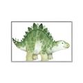 Picture of Bright Green Dino _GroupedProduct_Rectangle_Landscape_Mini_ _GroupedProduct_Rectangle_Landscape_Canvas_Framed_