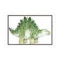 Picture of Bright Green Dino _GroupedProduct_Rectangle_Landscape_Mini_ _GroupedProduct_Rectangle_Landscape_Canvas_Framed_