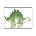 Picture of Bright Green Dino _GroupedProduct_Rectangle_Landscape_Mini_ _GroupedProduct_Rectangle_Landscape_Canvas_Framed_