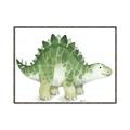 Picture of Bright Green Dino _GroupedProduct_Rectangle_Landscape_Mini_ _GroupedProduct_Rectangle_Landscape_Canvas_Framed_