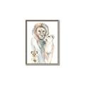 Picture of Lion Fam  _GroupedProduct_Rectangle_Portrait_Mini_ _GroupedProduct_Rectangle_Portrait_Canvas_Framed_