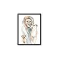 Picture of Lion Fam  _GroupedProduct_Rectangle_Portrait_Mini_ _GroupedProduct_Rectangle_Portrait_Canvas_Framed_