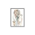 Picture of Lion Fam  _GroupedProduct_Rectangle_Portrait_Mini_ _GroupedProduct_Rectangle_Portrait_Canvas_Framed_