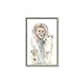 Picture of Lion Fam  _GroupedProduct_Rectangle_Portrait_Mini_ _GroupedProduct_Rectangle_Portrait_Canvas_Framed_
