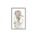 Picture of Lion Fam  _GroupedProduct_Rectangle_Portrait_Mini_ _GroupedProduct_Rectangle_Portrait_Canvas_Framed_