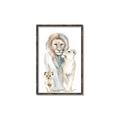 Picture of Lion Fam  _GroupedProduct_Rectangle_Portrait_Mini_ _GroupedProduct_Rectangle_Portrait_Canvas_Framed_