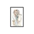 Picture of Lion Fam  _GroupedProduct_Rectangle_Portrait_Mini_ _GroupedProduct_Rectangle_Portrait_Canvas_Framed_