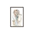 Picture of Lion Fam  _GroupedProduct_Rectangle_Portrait_Mini_ _GroupedProduct_Rectangle_Portrait_Canvas_Framed_