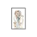 Picture of Lion Fam  _GroupedProduct_Rectangle_Portrait_Mini_ _GroupedProduct_Rectangle_Portrait_Canvas_Framed_