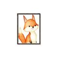 Picture of Woodland Fox _GroupedProduct_Rectangle_Portrait_Mini_ _GroupedProduct_Rectangle_Portrait_Canvas_Framed_