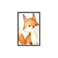 Picture of Woodland Fox _GroupedProduct_Rectangle_Portrait_Mini_ _GroupedProduct_Rectangle_Portrait_Canvas_Framed_