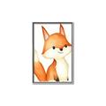 Picture of Woodland Fox _GroupedProduct_Rectangle_Portrait_Mini_ _GroupedProduct_Rectangle_Portrait_Canvas_Framed_