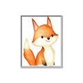 Picture of Woodland Fox _GroupedProduct_Rectangle_Portrait_Mini_ _GroupedProduct_Rectangle_Portrait_Canvas_Framed_