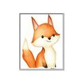 Picture of Woodland Fox _GroupedProduct_Rectangle_Portrait_Mini_ _GroupedProduct_Rectangle_Portrait_Canvas_Framed_