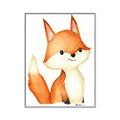 Picture of Woodland Fox _GroupedProduct_Rectangle_Portrait_Mini_ _GroupedProduct_Rectangle_Portrait_Canvas_Framed_