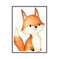 Picture of Woodland Fox _GroupedProduct_Rectangle_Portrait_Mini_ _GroupedProduct_Rectangle_Portrait_Canvas_Framed_