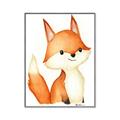 Picture of Woodland Fox _GroupedProduct_Rectangle_Portrait_Mini_ _GroupedProduct_Rectangle_Portrait_Canvas_Framed_