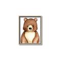 Picture of Woodland Bear _GroupedProduct_Rectangle_Portrait_Mini_ _GroupedProduct_Rectangle_Portrait_Canvas_Framed_