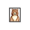 Picture of Woodland Bear _GroupedProduct_Rectangle_Portrait_Mini_ _GroupedProduct_Rectangle_Portrait_Canvas_Framed_