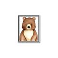 Picture of Woodland Bear _GroupedProduct_Rectangle_Portrait_Mini_ _GroupedProduct_Rectangle_Portrait_Canvas_Framed_