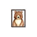 Picture of Woodland Bear _GroupedProduct_Rectangle_Portrait_Mini_ _GroupedProduct_Rectangle_Portrait_Canvas_Framed_