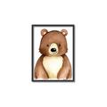 Picture of Woodland Bear _GroupedProduct_Rectangle_Portrait_Mini_ _GroupedProduct_Rectangle_Portrait_Canvas_Framed_