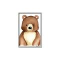 Picture of Woodland Bear _GroupedProduct_Rectangle_Portrait_Mini_ _GroupedProduct_Rectangle_Portrait_Canvas_Framed_