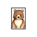 Picture of Woodland Bear _GroupedProduct_Rectangle_Portrait_Mini_ _GroupedProduct_Rectangle_Portrait_Canvas_Framed_