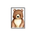 Picture of Woodland Bear _GroupedProduct_Rectangle_Portrait_Mini_ _GroupedProduct_Rectangle_Portrait_Canvas_Framed_