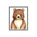 Picture of Woodland Bear _GroupedProduct_Rectangle_Portrait_Mini_ _GroupedProduct_Rectangle_Portrait_Canvas_Framed_
