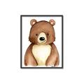 Picture of Woodland Bear _GroupedProduct_Rectangle_Portrait_Mini_ _GroupedProduct_Rectangle_Portrait_Canvas_Framed_
