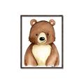 Picture of Woodland Bear _GroupedProduct_Rectangle_Portrait_Mini_ _GroupedProduct_Rectangle_Portrait_Canvas_Framed_