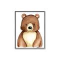 Picture of Woodland Bear _GroupedProduct_Rectangle_Portrait_Mini_ _GroupedProduct_Rectangle_Portrait_Canvas_Framed_