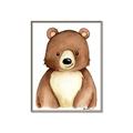 Picture of Woodland Bear _GroupedProduct_Rectangle_Portrait_Mini_ _GroupedProduct_Rectangle_Portrait_Canvas_Framed_
