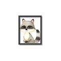 Picture of Woodland Raccoon _GroupedProduct_Rectangle_Portrait_Mini_ _GroupedProduct_Rectangle_Portrait_Canvas_Framed_