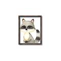 Picture of Woodland Raccoon _GroupedProduct_Rectangle_Portrait_Mini_ _GroupedProduct_Rectangle_Portrait_Canvas_Framed_
