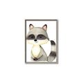 Picture of Woodland Raccoon _GroupedProduct_Rectangle_Portrait_Mini_ _GroupedProduct_Rectangle_Portrait_Canvas_Framed_