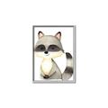 Picture of Woodland Raccoon _GroupedProduct_Rectangle_Portrait_Mini_ _GroupedProduct_Rectangle_Portrait_Canvas_Framed_