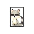Picture of Woodland Raccoon _GroupedProduct_Rectangle_Portrait_Mini_ _GroupedProduct_Rectangle_Portrait_Canvas_Framed_