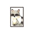 Picture of Woodland Raccoon _GroupedProduct_Rectangle_Portrait_Mini_ _GroupedProduct_Rectangle_Portrait_Canvas_Framed_
