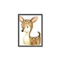 Picture of Woodland Deer _GroupedProduct_Rectangle_Portrait_Mini_ _GroupedProduct_Rectangle_Portrait_Canvas_Framed_