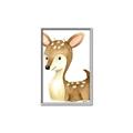 Picture of Woodland Deer _GroupedProduct_Rectangle_Portrait_Mini_ _GroupedProduct_Rectangle_Portrait_Canvas_Framed_