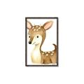 Picture of Woodland Deer _GroupedProduct_Rectangle_Portrait_Mini_ _GroupedProduct_Rectangle_Portrait_Canvas_Framed_